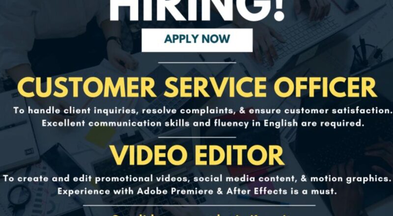Top Kuwait Job Opportunities 2025: Apply for Customer Service and Video Editing Roles