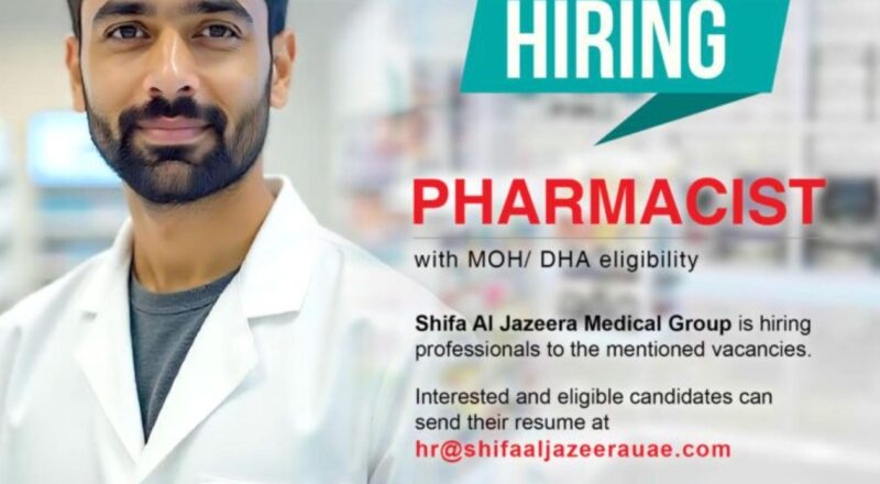 Overseas Job Vacancy Updates 2025: Latest Healthcare Jobs at Shifa Al Jazeera Medical Group UAE