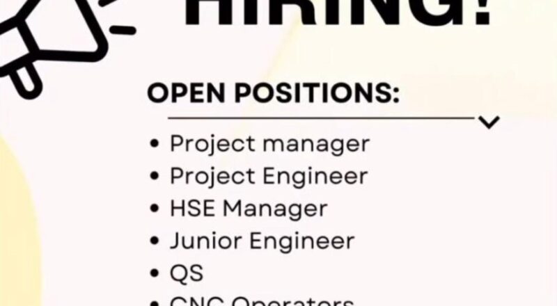 Global Job Vacancy Updates 2025: Meraki Group Facade Industry Openings in Dubai – Apply Now