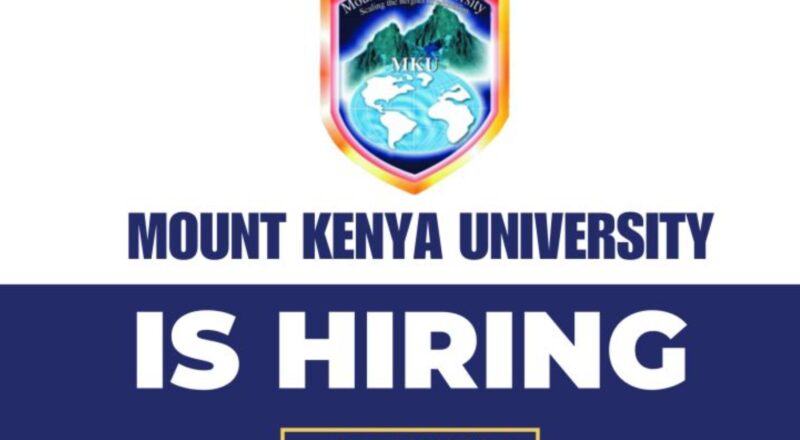 Secure Mount Kenya University Jobs 2025 – 12 New Academic & Administrative Vacancies Open | Deadline June 7