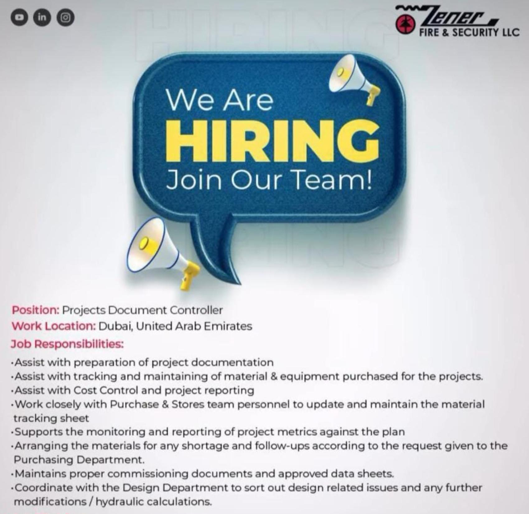 Explore the Latest Foreign Job Offers in UAE 2025 – Dubai Zener Fire Hiring Now
