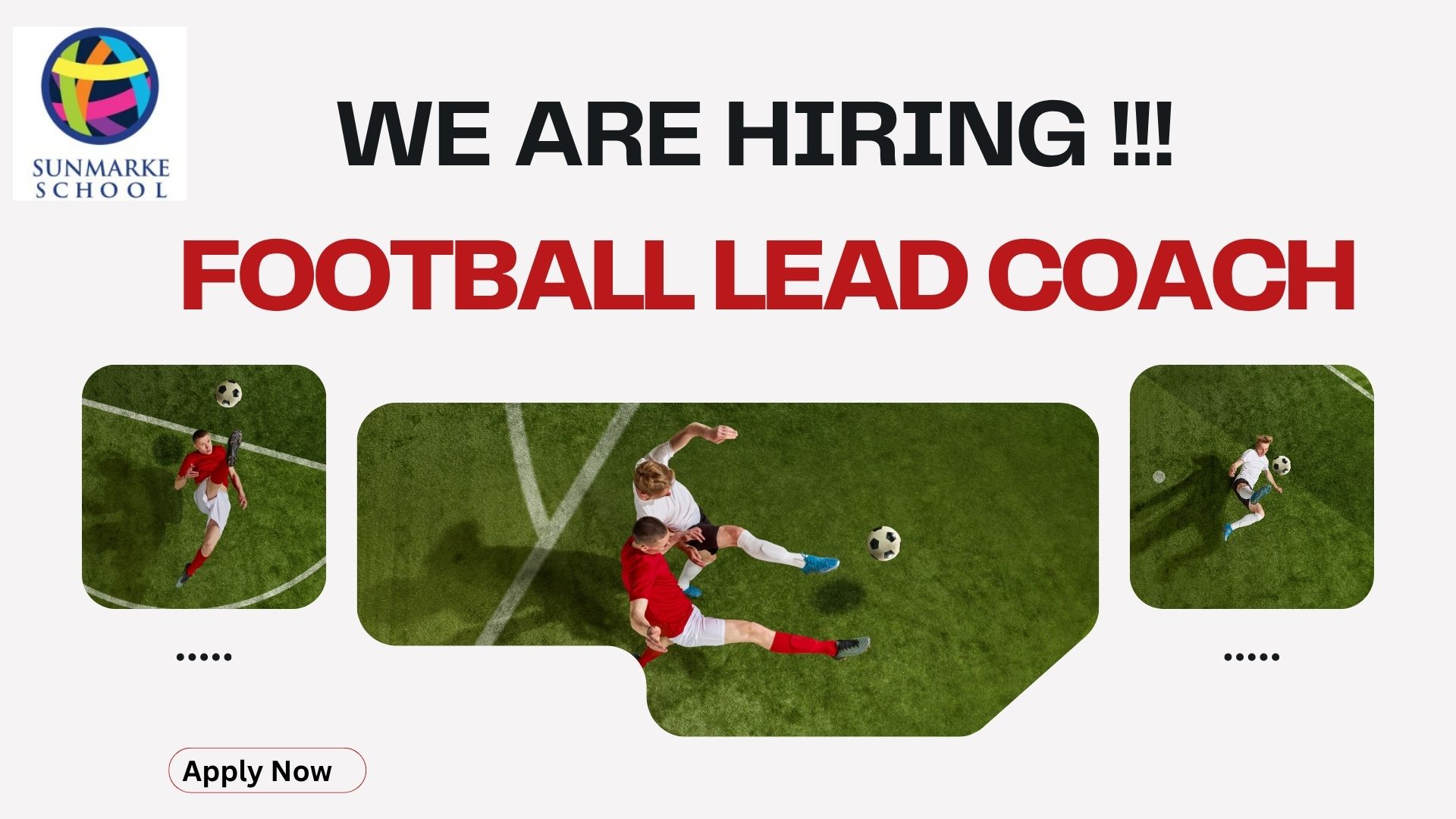 Football Lead Coach Jobs Dubai on 7th July 2025 at Sunmarke School