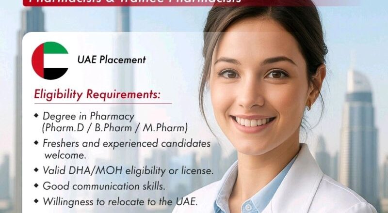 ✅ MEDX Pharmacy Pharmacist Job Vacancies in UAE 2025
