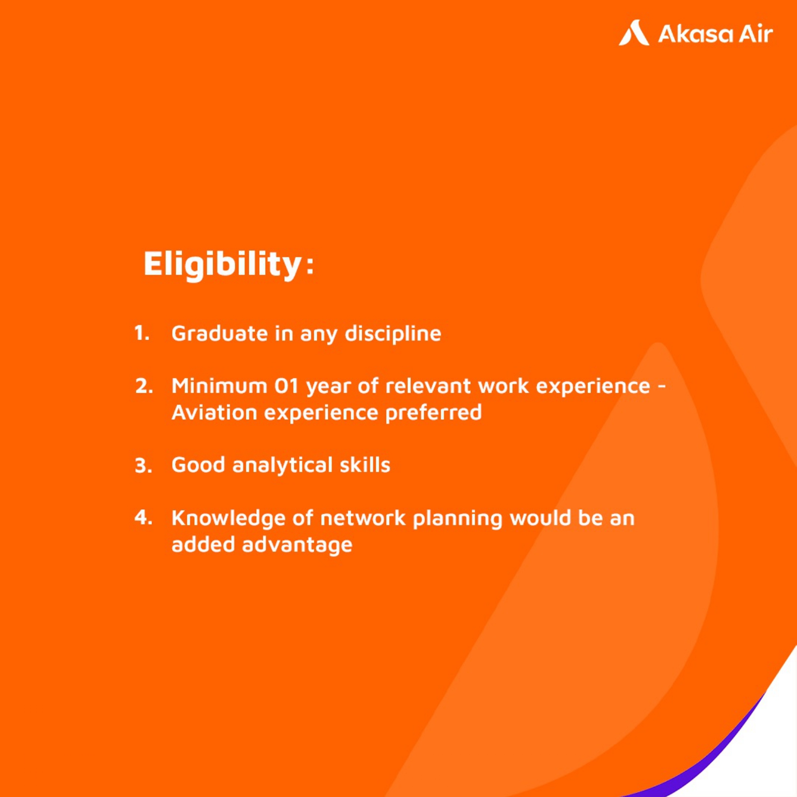 ⭐ Now Hiring in Mumbai: Akasa Air Analyst Network Planning Jobs – Apply Now