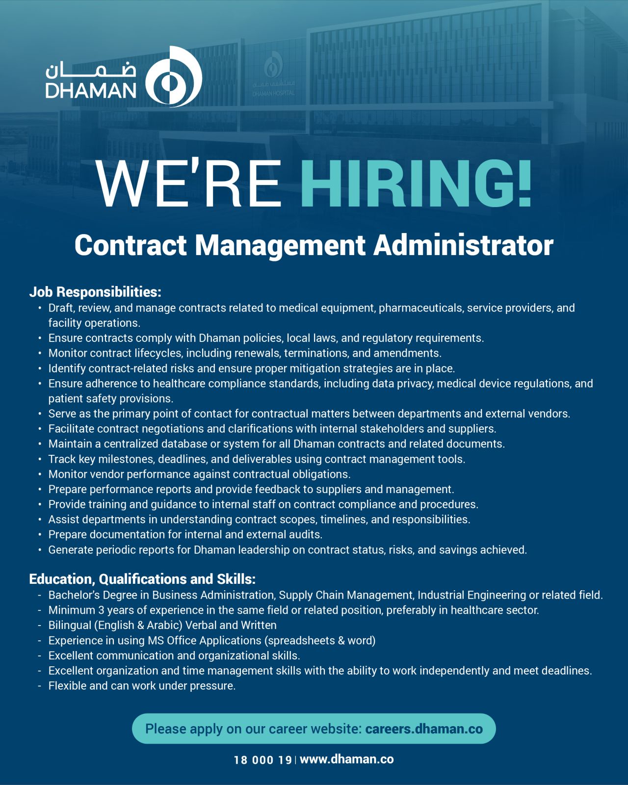  Amazing Assistant Officer - Procurement Vacancy at Dhaman Kuwait | July 2025