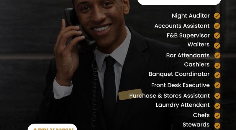 Amazing Ghana Oak Plaza Hotel Job Vacancy – Apply Immediately