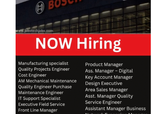 Bosch Job Vacancies