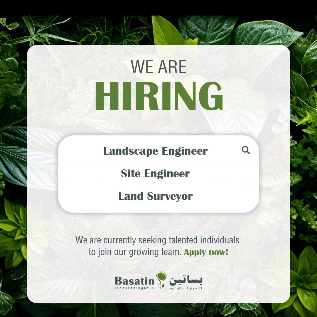 π Exciting Job Opportunities at Basatin Landscaping in UAE β Apply Now 2025!