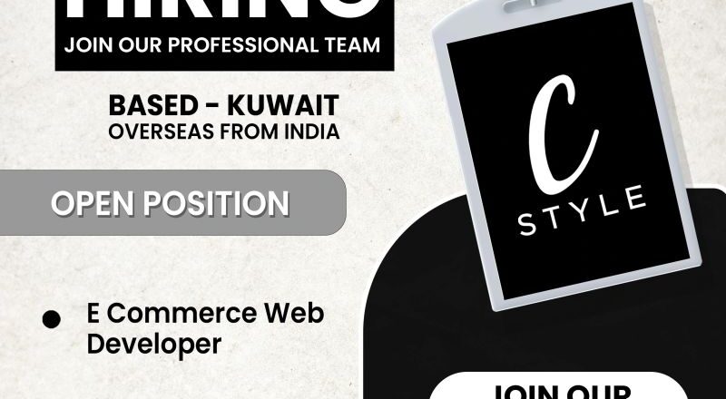 ✅ Creative Style Kuwait Job Vacancies 2025 | E Commerce Web Developer & Pattern Maker