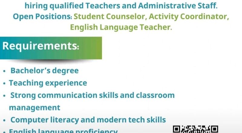 Elite Al-Amjad International Schools Jobs Saudi Arabia 2025