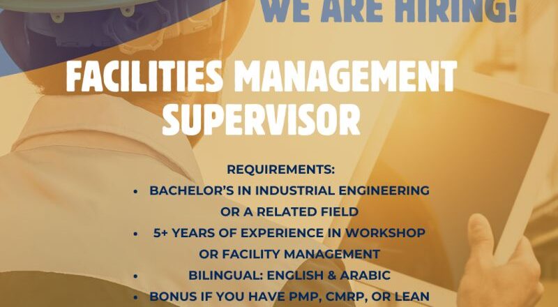 📍 MBZ & Al Ain – Gulf Education Facilities Management Supervisor Job 2025