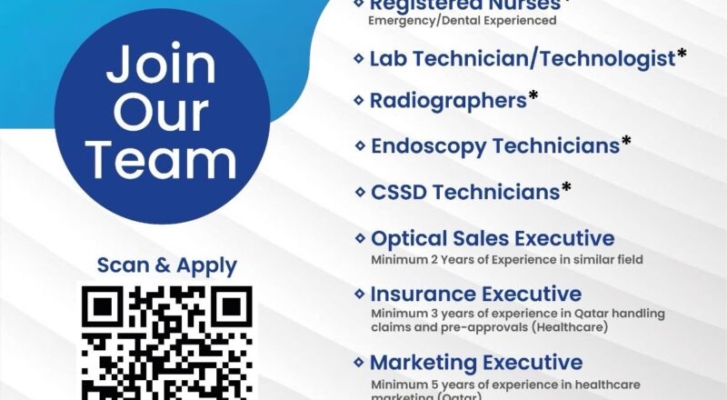 🏥 Reyada Medical Centre job vacancies in Qatar for healthcare professionals