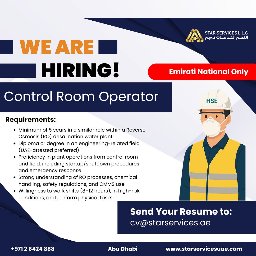 Exciting Job Openings at STAR SERVICES LLC Abu Dhabi - July 2025
