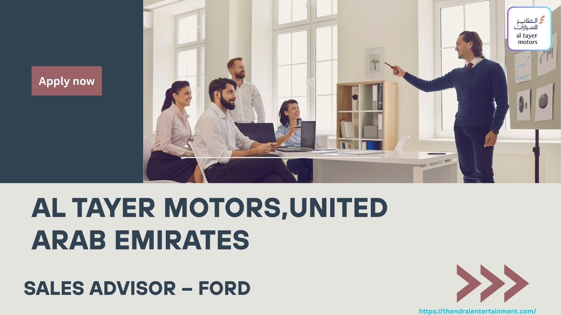 🚘 Top Al Tayer Motors Careers 2025: Sales Advisor Ford Jobs in Dubai