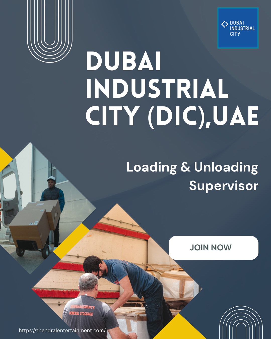 DIC Loading & Unloading Supervisor Vacancy in United Arab Emirates
