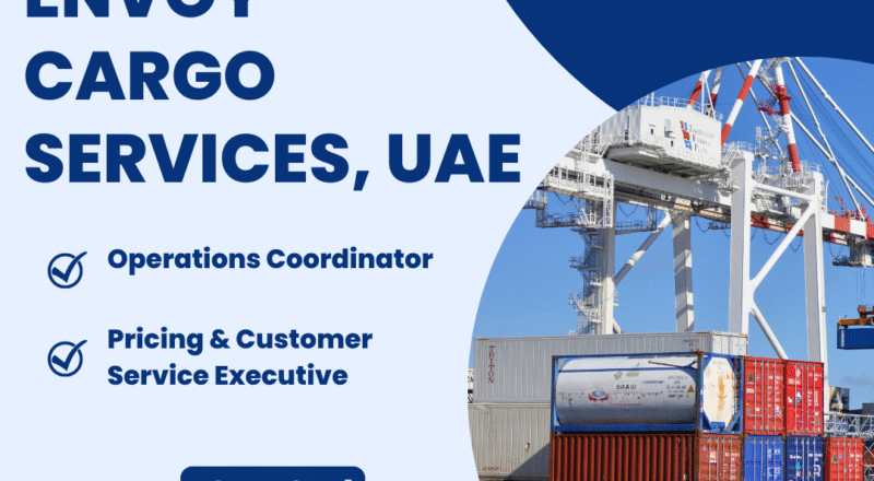 🌟 Explore Envoy Cargo Services Job Vacancies UAE, 2025 – Apply Today!
