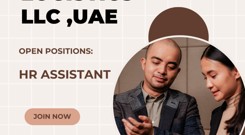 Noorka Logistics HR Assistant Vacancy United Arab Emirates 2025