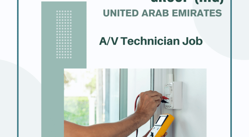 A/V Technician Job in Abu Dhabi – InterContinental IHG Careers