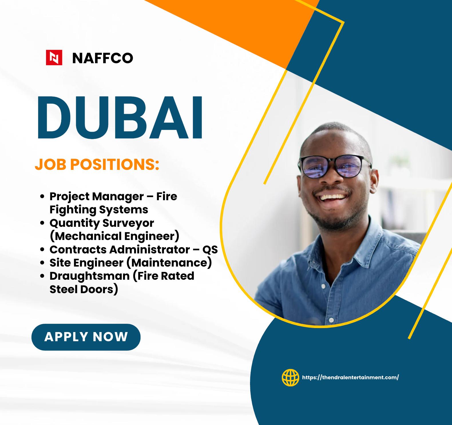 NAFFCO Dubai Careers 2025 – Exciting Job Openings Now Hiring!