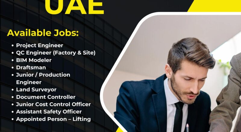 Precast Construction Jobs in UAE 2025 – Urgent Vacancies at Gulf Precast Concrete