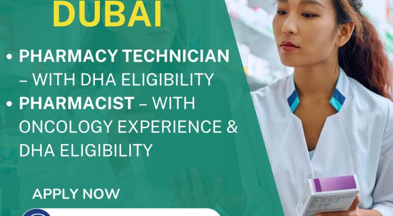 Dubai Pharmacy Jobs 2025 – Join IMH as DHA-Eligible Pharmacists & Technicians! Apply Now