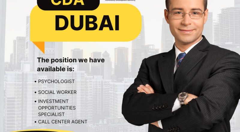 Dubai Government Jobs 2025 – Exciting Community Development Careers That Make a Real Impact