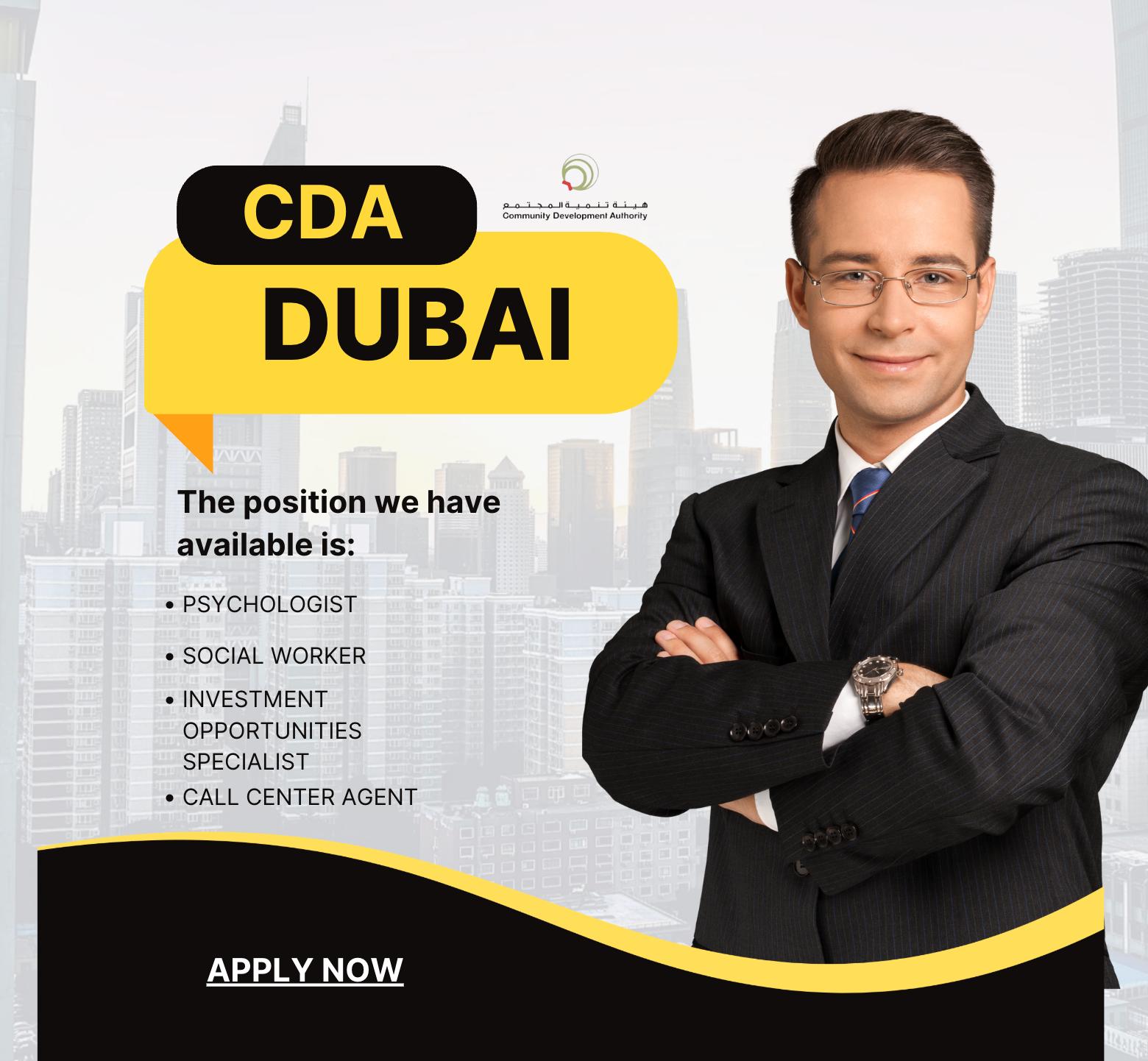 Dubai Government Jobs 2025 – Exciting Community Development Careers That Make a Real Impact