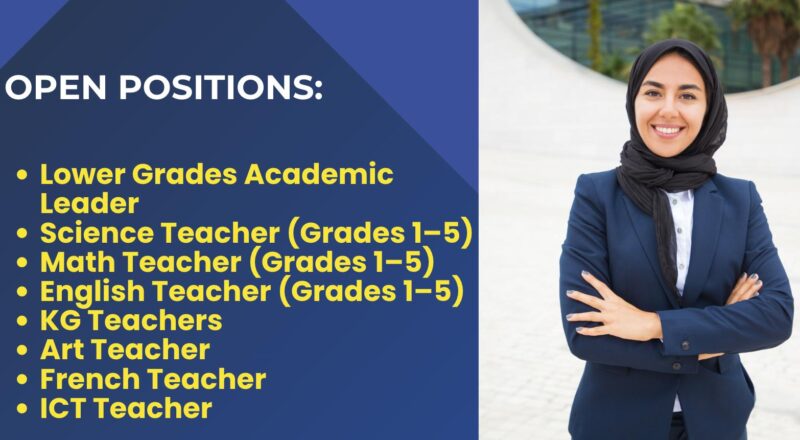 Riyadh Teaching Jobs 2025 – Join a Leading International School’s Girls Section Now