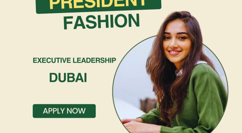 Vice President Fashion Dubai 2025 – Lead Iconic Luxury Brands with Chalhoub Group