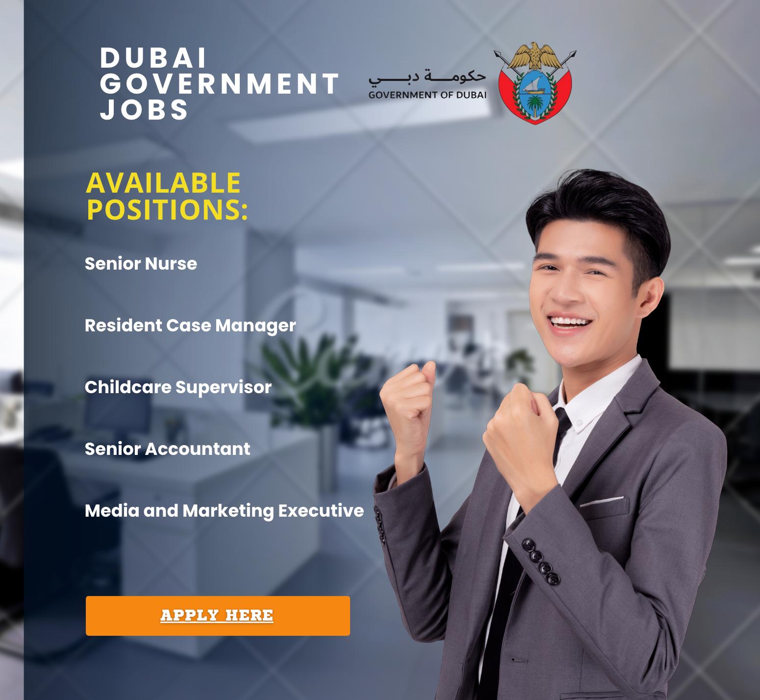 Dubai Government Jobs 2025 – Exciting High Paying & Purpose Driven Careers