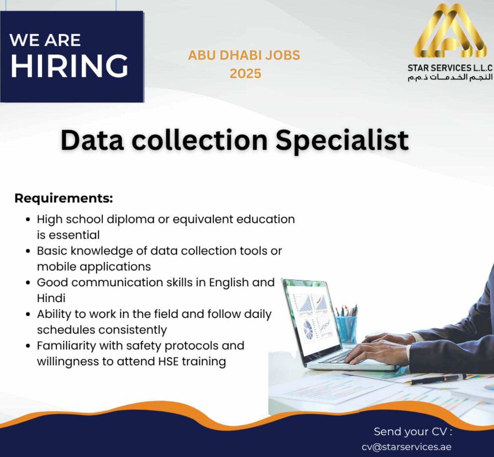 Latest Foreign Job Offers 2025 – Exciting Data & Field Roles in UAE at Star Services LLC 