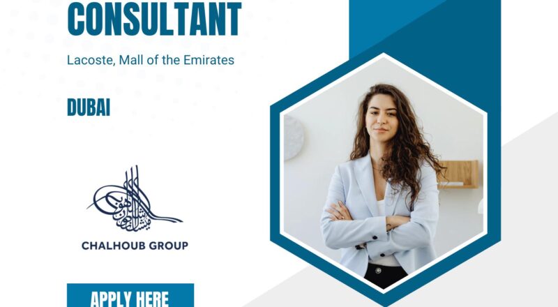 Dubai Fashion Consultant Jobs 2025 – Join Lacoste at Mall of the Emirates (Emiratisation Role)
