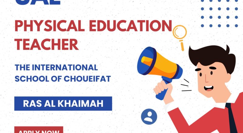 Physical Education Teacher Jobs in Ras Al Khaimah 2025 – Apply Now with SABIS®