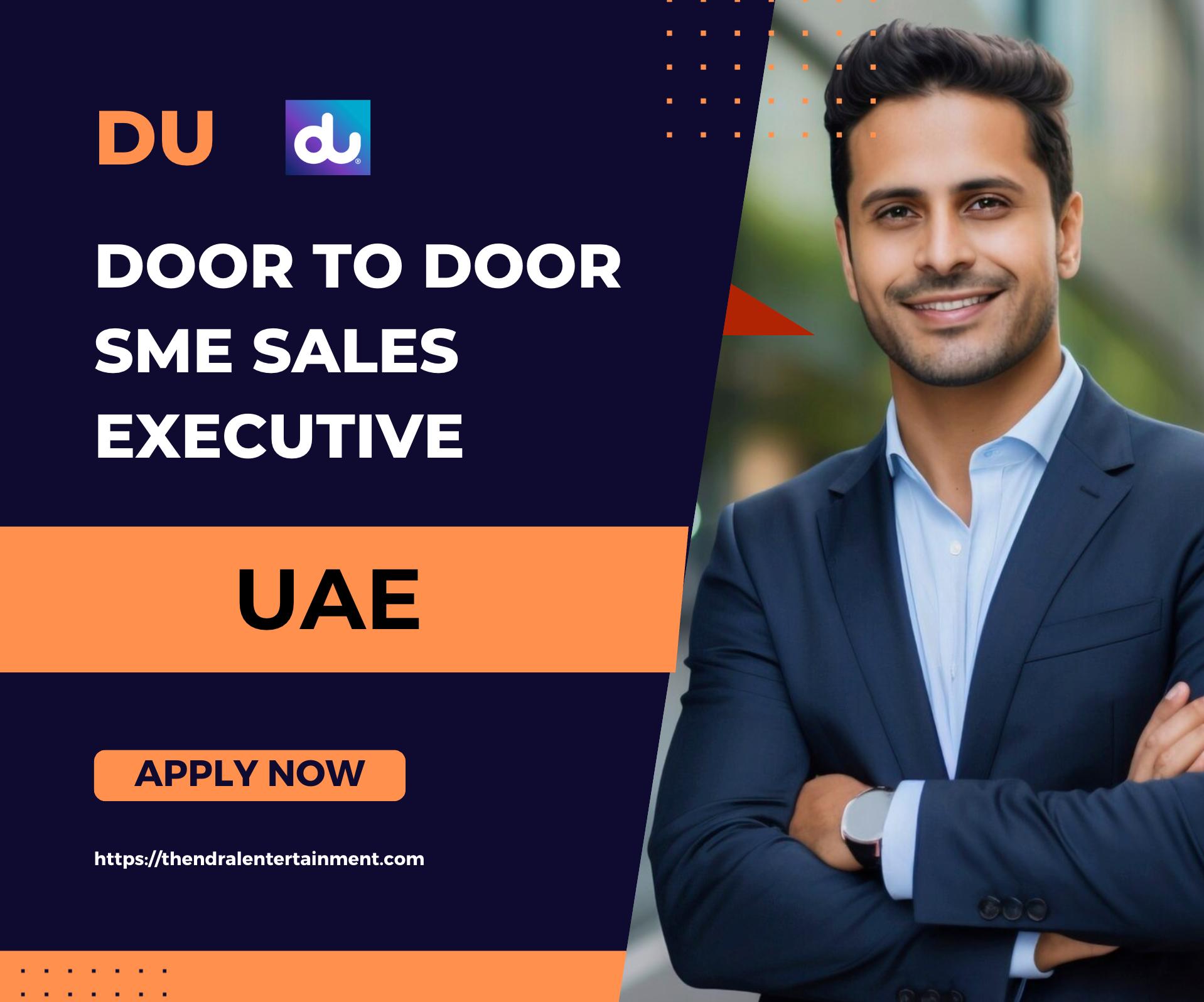 du Careers UAE – Door to Door SME Sales Executive Jobs 2025 with High Earnings and Career Growth
