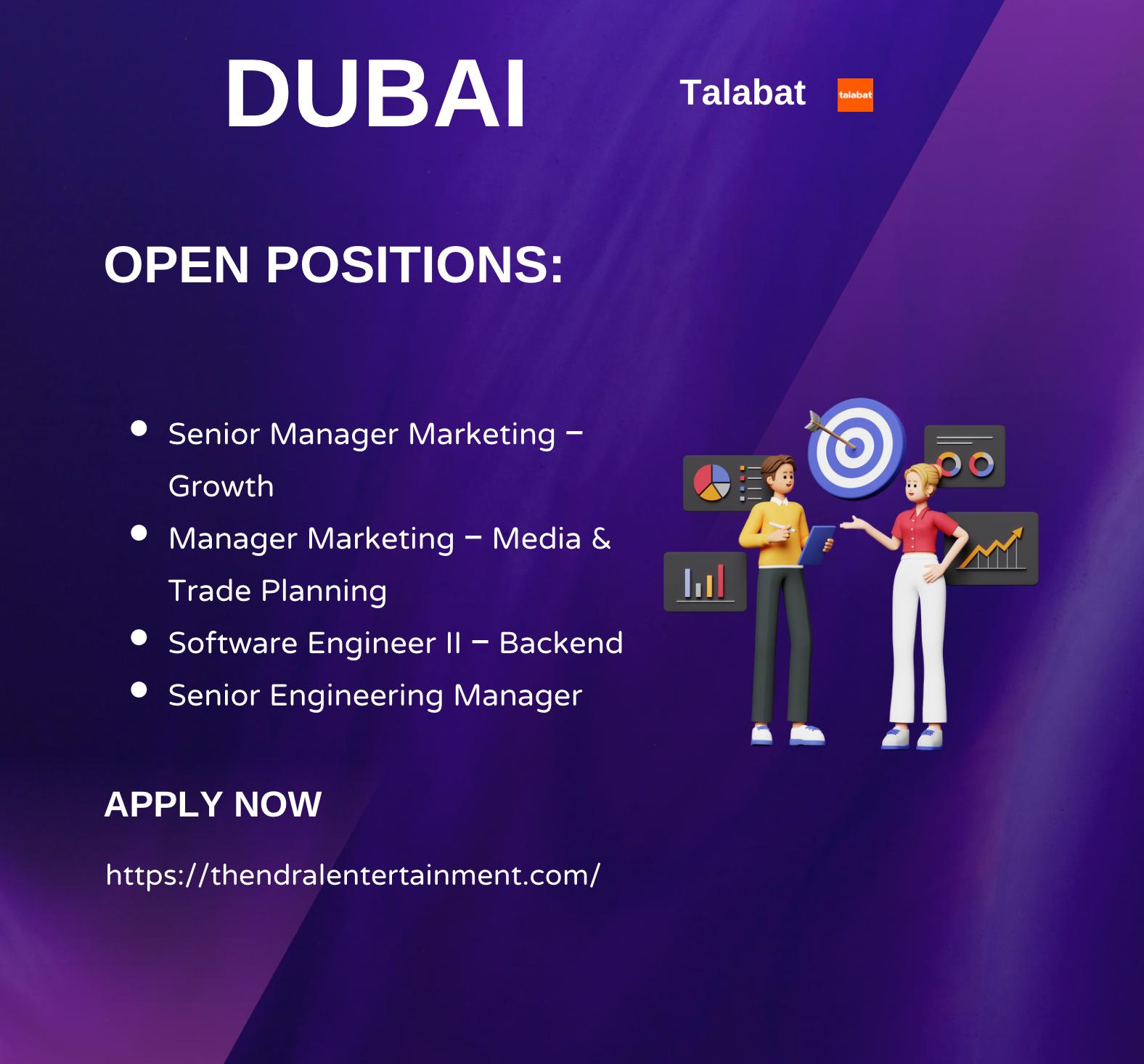 Talabat Dubai Jobs 2025 – High Paying Careers in Marketing & Engineering Await Now
