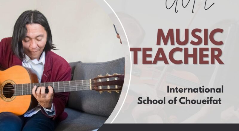 Music Teacher Jobs in Umm Al Quwain 2025 – Inspire Through Sound & Creativity | Apply Now