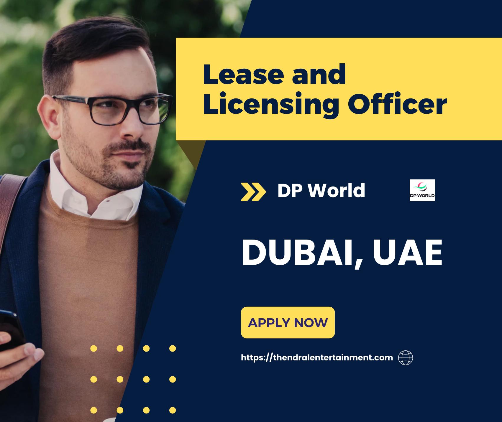 DP World Careers UAE 2025 – Join Lease and Licensing Officer in Dubai Now