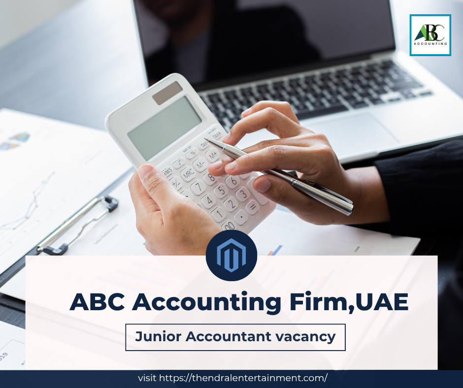 ABC Accounting Firm – Junior Accountant Vacancy