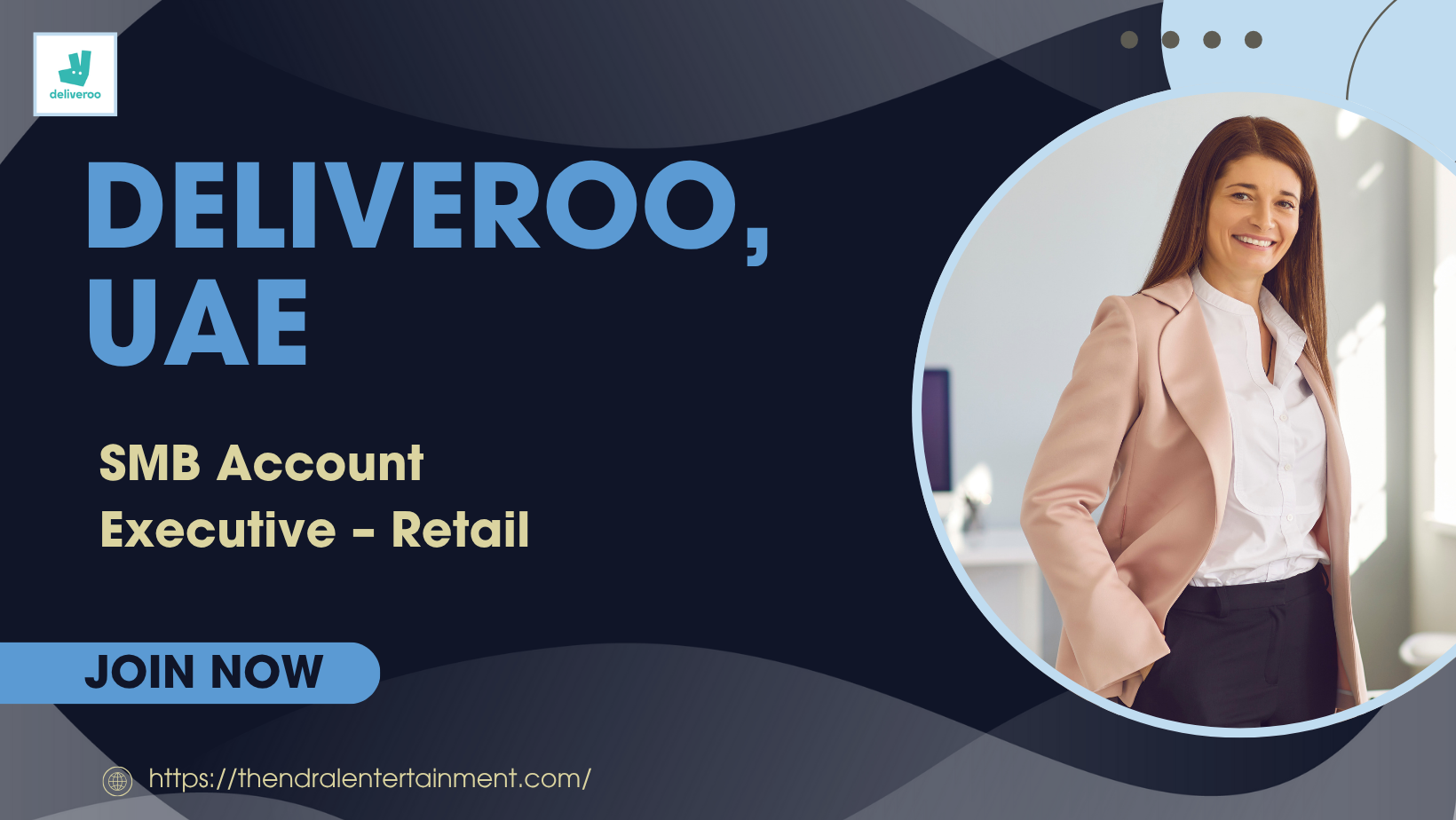 Deliveroo SMB Account Executive Retail UAE Vacancy