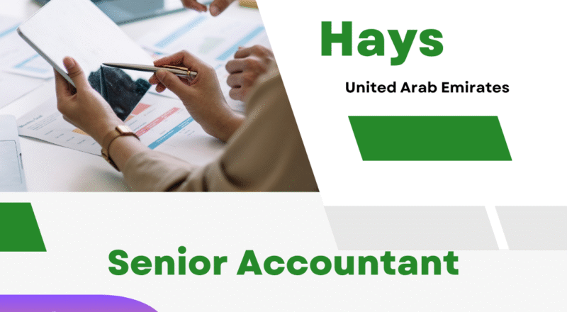 Hays Dubai Senior Accountant Job