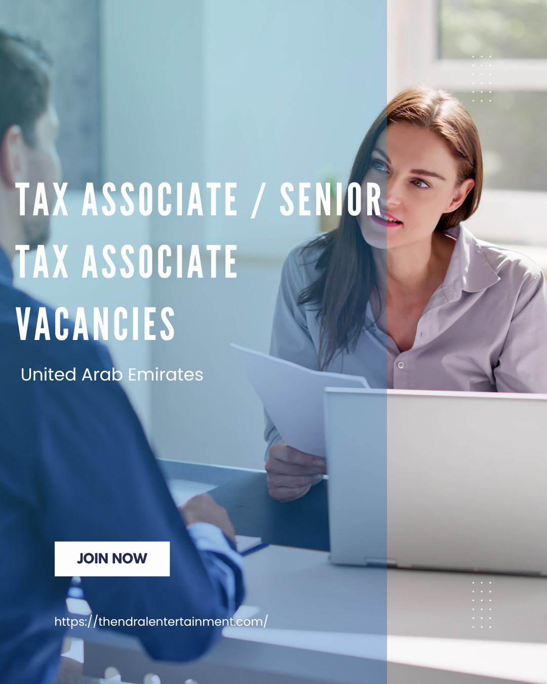 🌟 Excellent Tax Associate Vacancy in UAE – Immediate Hiring