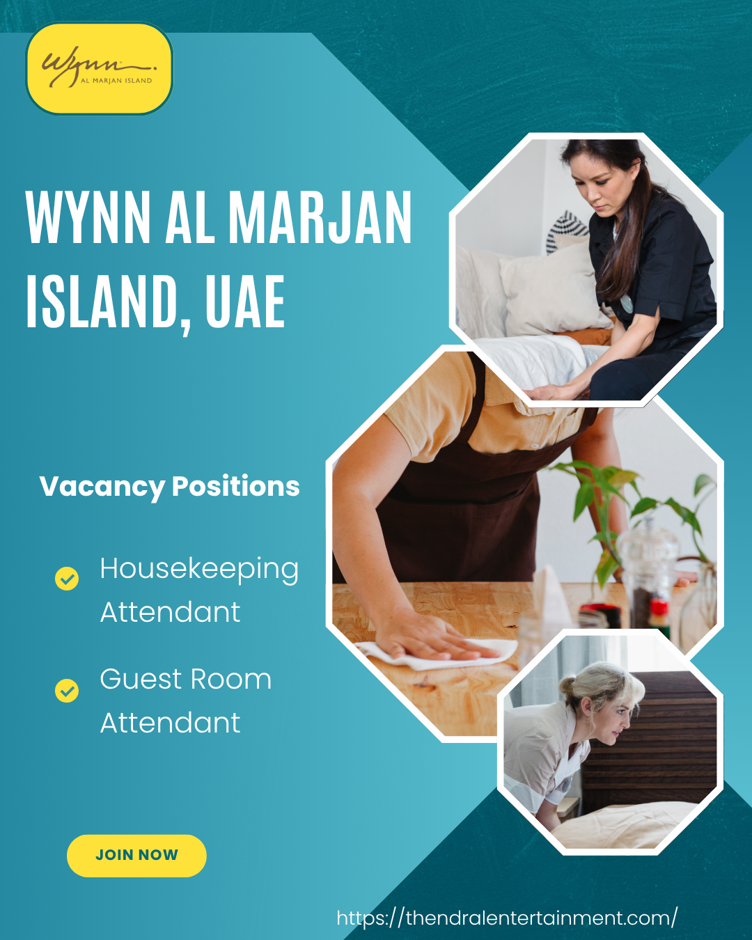 Dynamic Wynn Al Marjan Island Housekeeping Jobs in UAE 2025