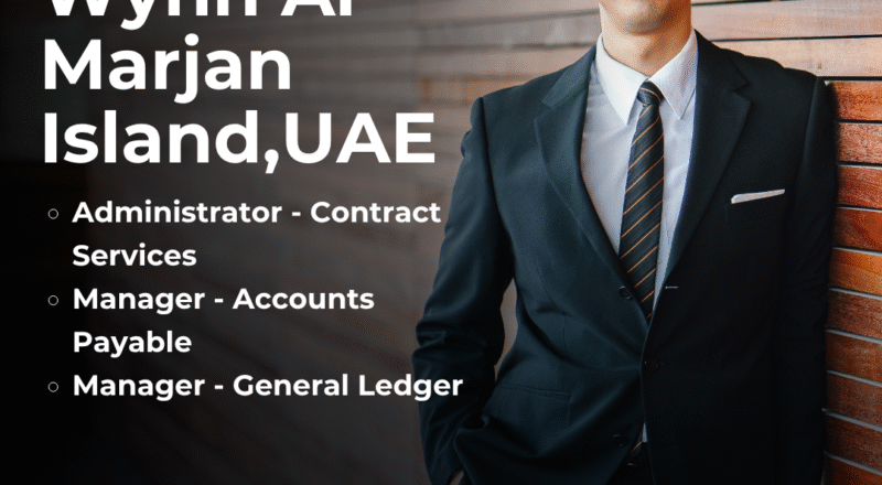 Amazing Wynn Al Marjan Jobs UAE | Apply Before 31 August 25