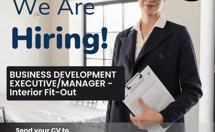 💼 Exclusive Opportunity at INX Interiors – Business Development Executive/Manager Vacancies in UAE