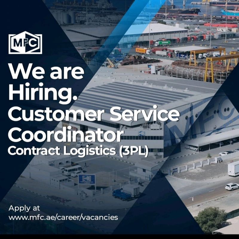 🌟 Powerful Opportunity at MFC – Customer Service Coordinator Vacancy in United Arab Emirates (UAE)