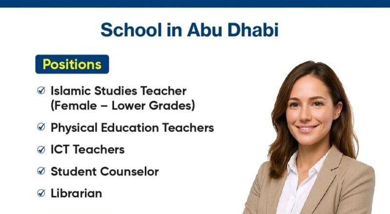 🌟 Excellent Opportunity at Global Educational Solutions – Teaching & Academic Vacancies in United Arab Emirates (UAE)