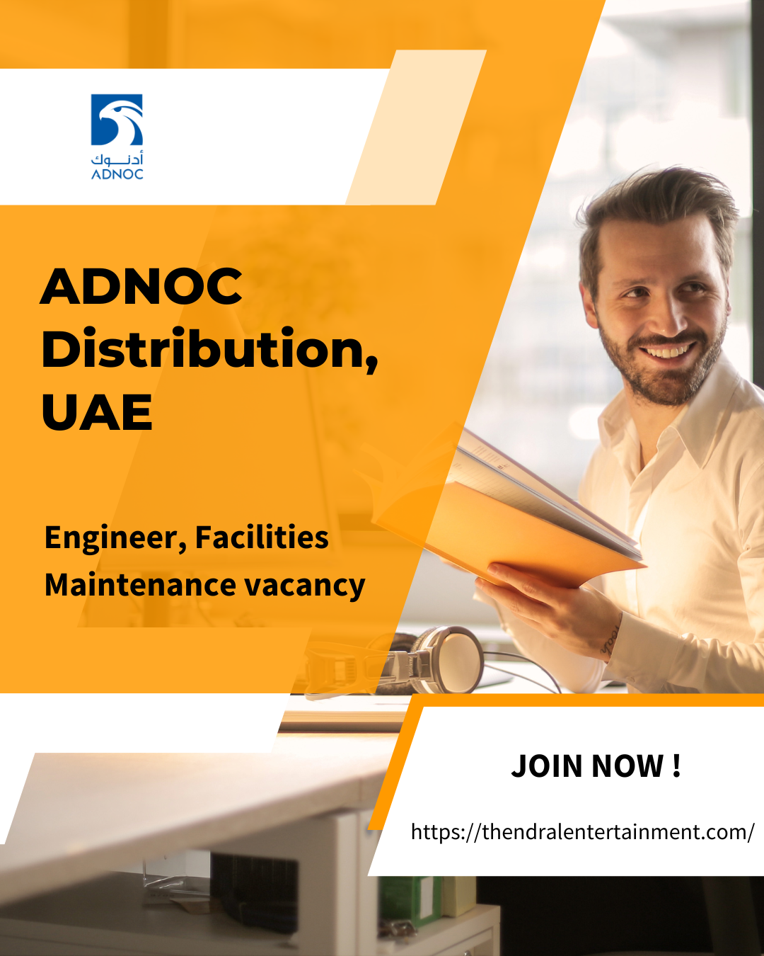 ⚡ Amazing ADNOC Distribution Engineer, Facilities Maintenance UAE – 2025!!