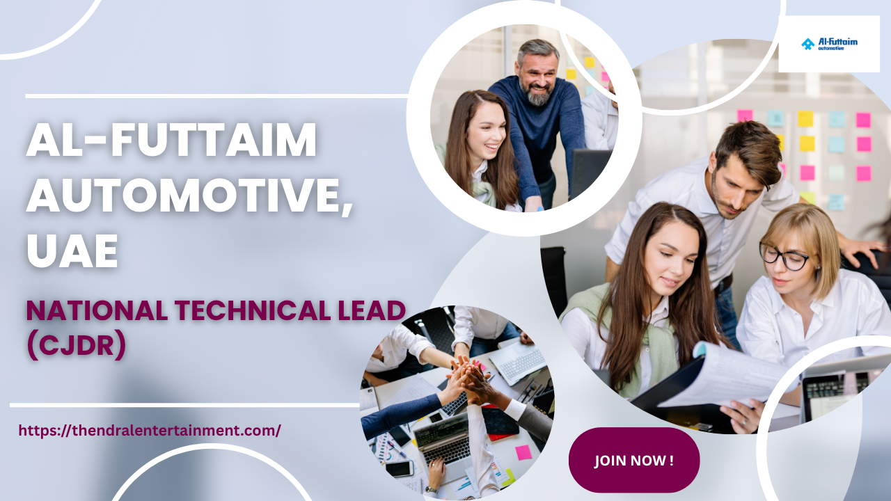 🌟 Remarkable National Technical Lead at Al-Futtaim Automotive UAE, 2025