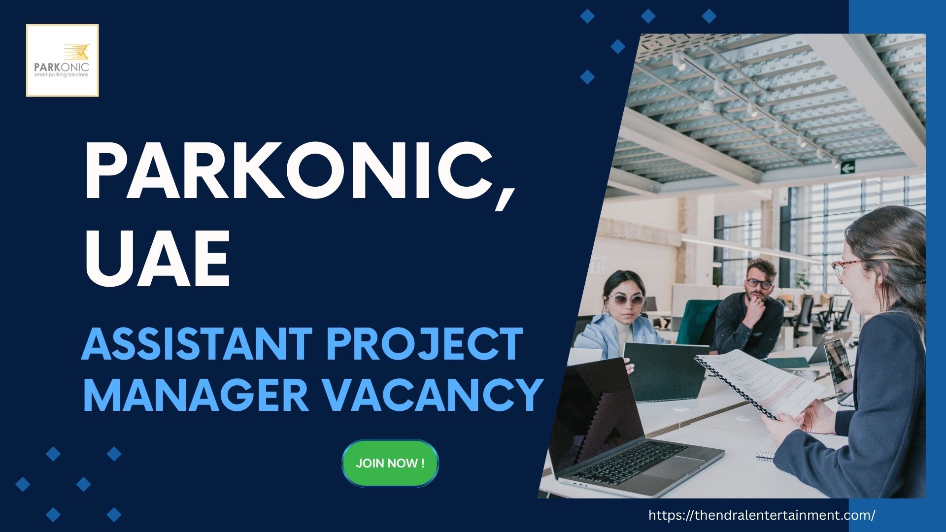 🌟 Excellent PARKONIC Assistant Project Manager Job UAE, 2025 – Apply Now