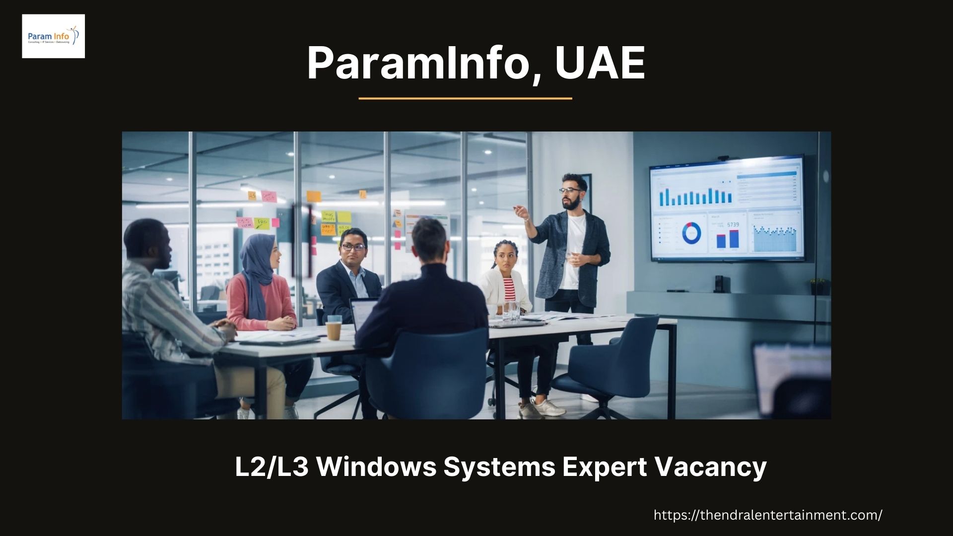 Lucrative ParamInfo – L2/L3 Windows Systems Expert Vacancy in the United Arab Emirates 2025